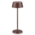 Ideal Lux - LED Сенсорна вулична лампа з регулюванням яскравості PURE LED/1,5W/3,7V CRI 90 IP54 коричневий